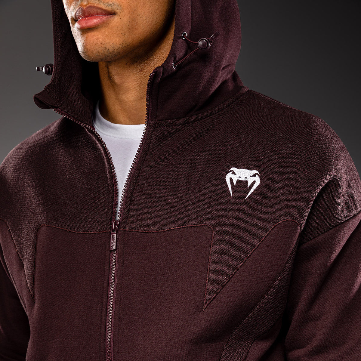 Venum Attack Fleece & Weave 运动夹克 - 酒红色