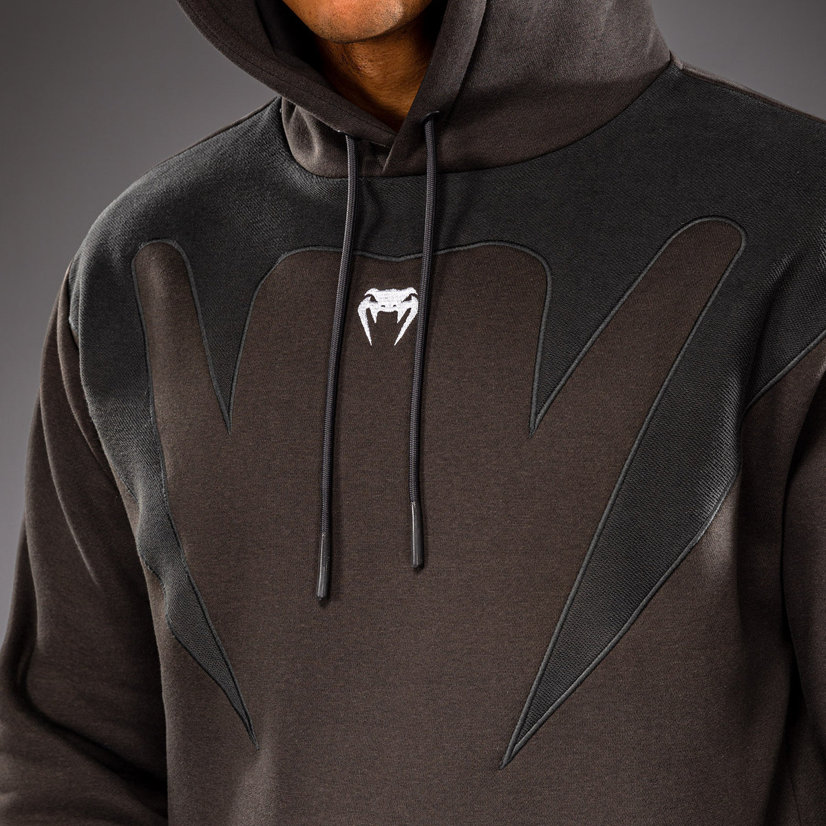 Venum Attack Fleece & Weave 连帽衫 - 灰色