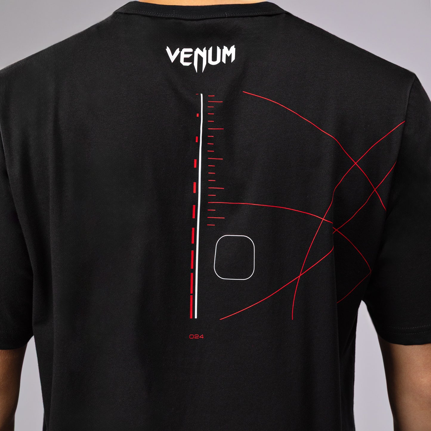 Venum Tactical XT T恤 – 黑色/火红色