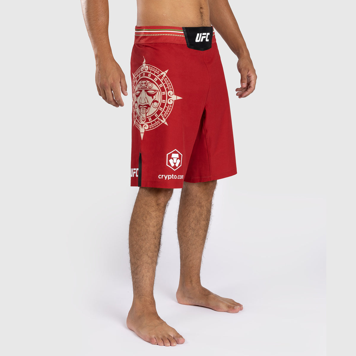 Noche UFC By Venum Authentic Fight Night 男士格斗短裤–长款–红色