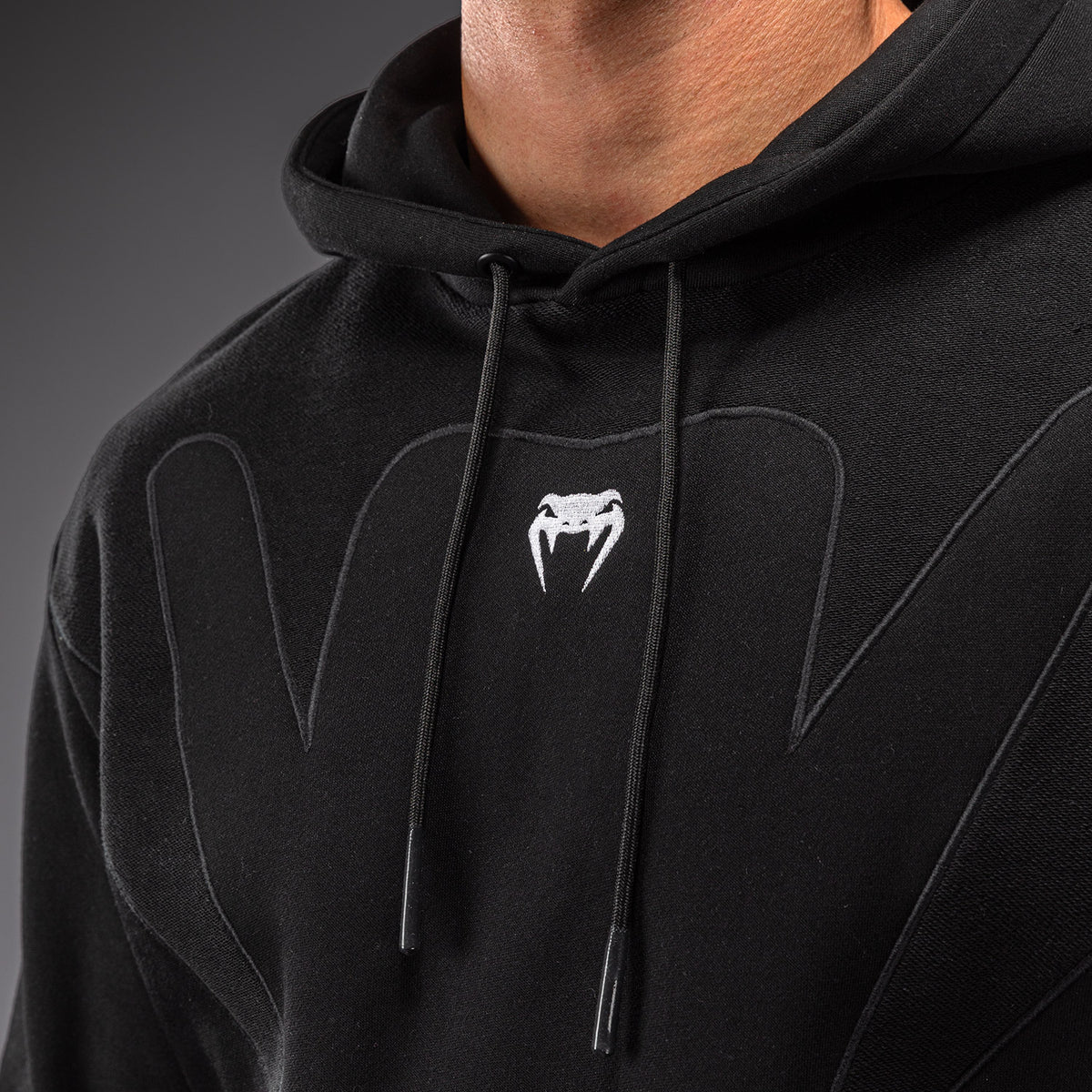 Venum Attack Fleece & Weave 连帽衫 - 黑色