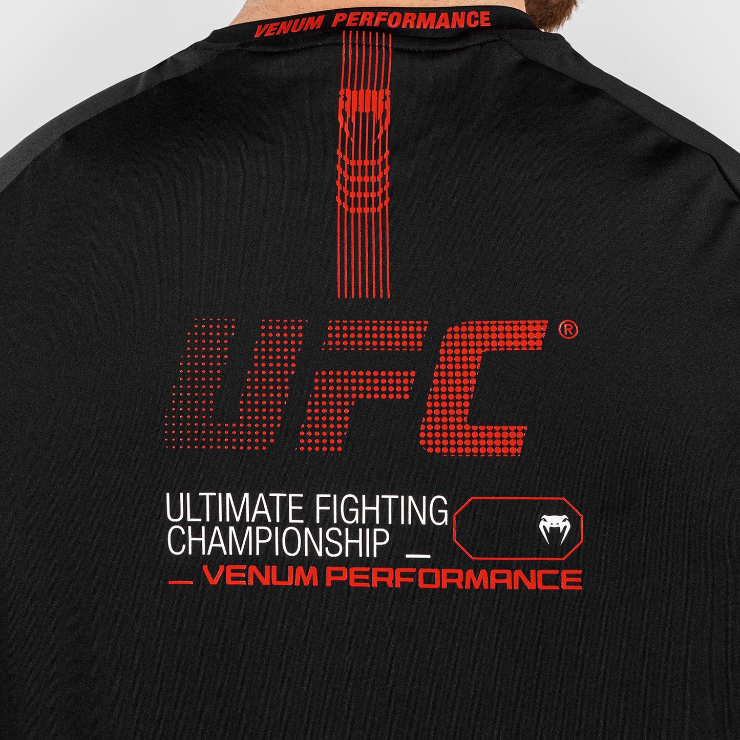 UFC Adrenaline by Venum Fight Week 男士 Dry Tech T恤 – 黑色