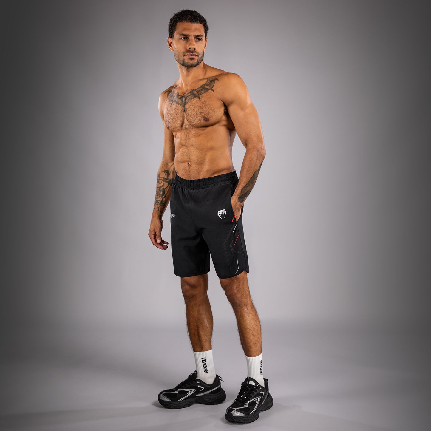 Venum UFC PI 3.0 训练短裤 – 黑色