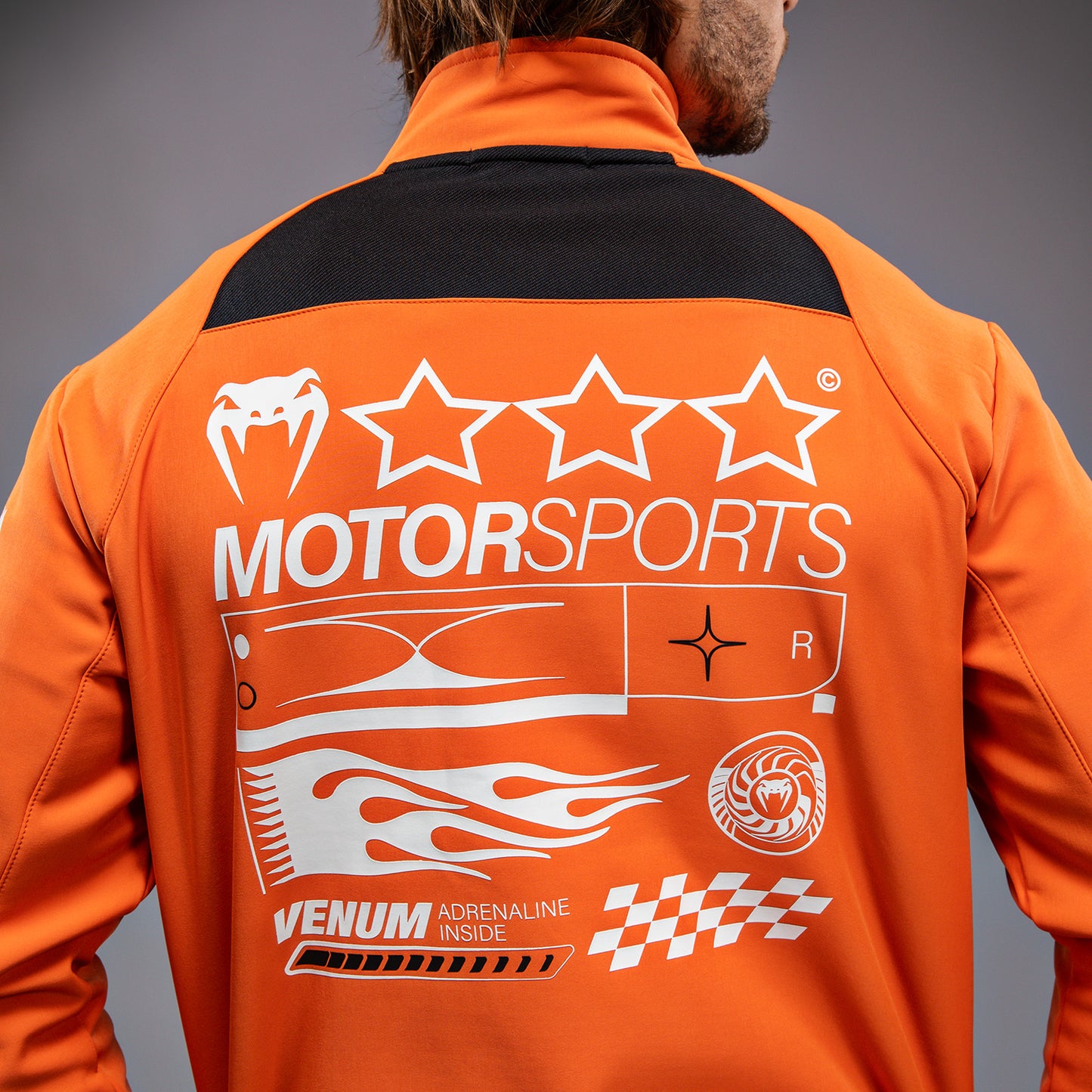 Venum Motorsport 软壳夹克 – 橘色