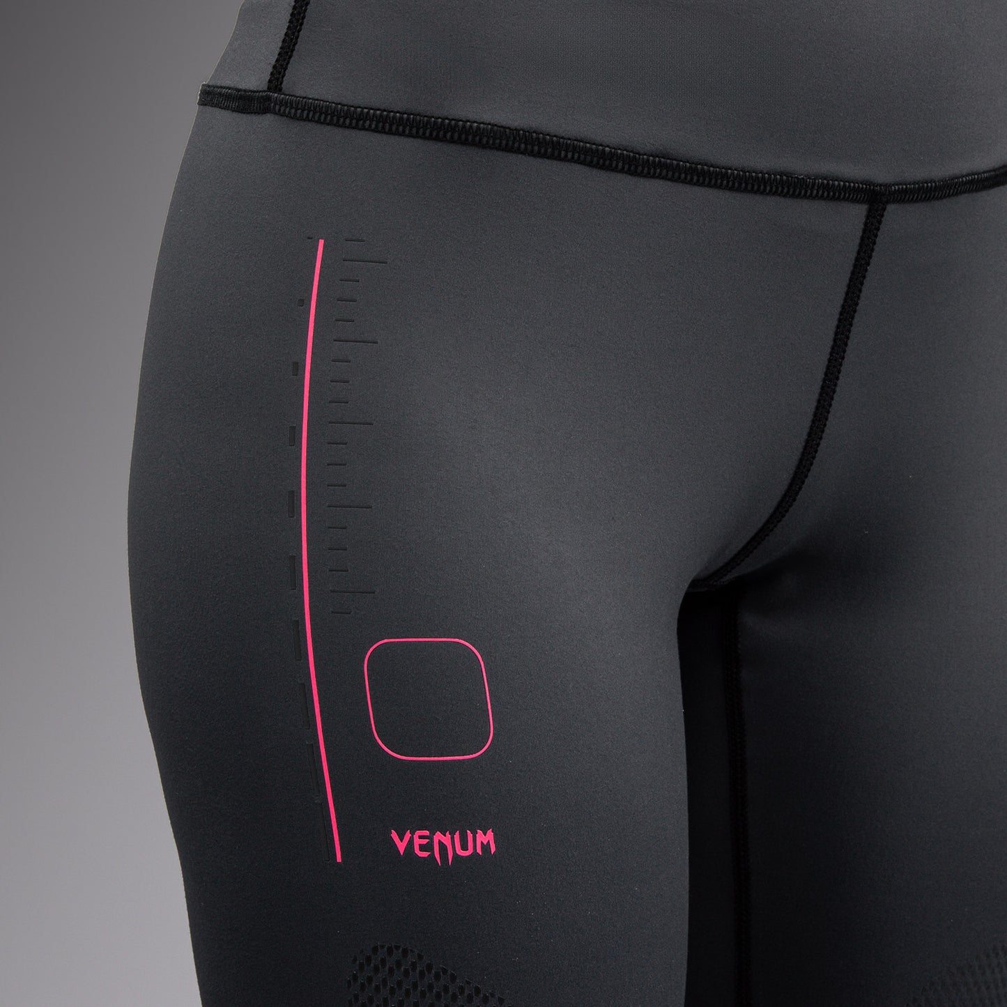 Venum Tactical XT 紧身裤 – 黑色/风暴灰