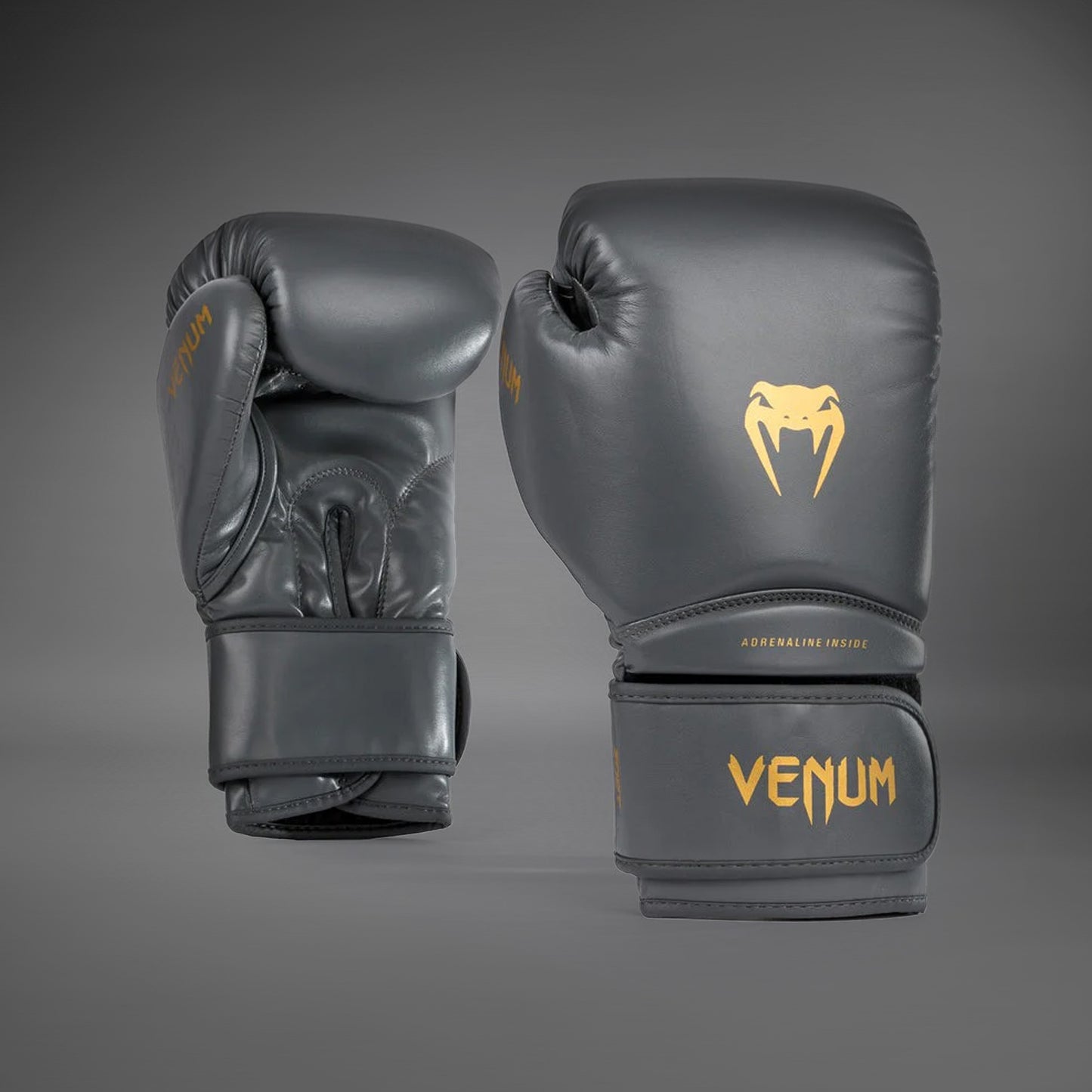 Venum Contender 1.5 拳击手套 – 灰色/金色