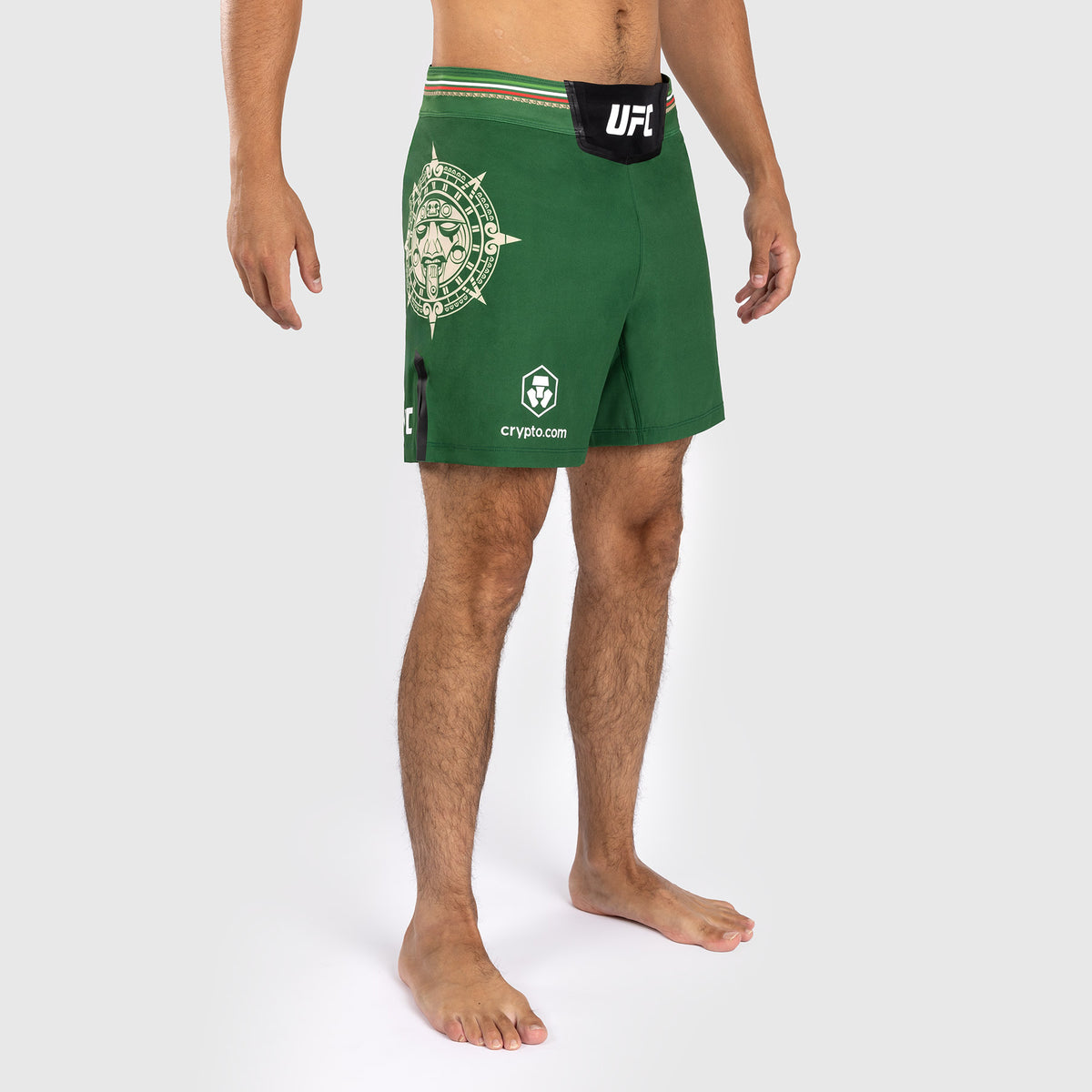 Noche UFC by Venum Authentic Fight Night 男士格斗短裤 – 短款 – 绿色