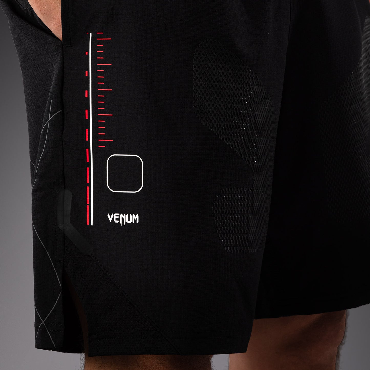 Venum Tactical XT 训练短裤 – 黑色/火红色