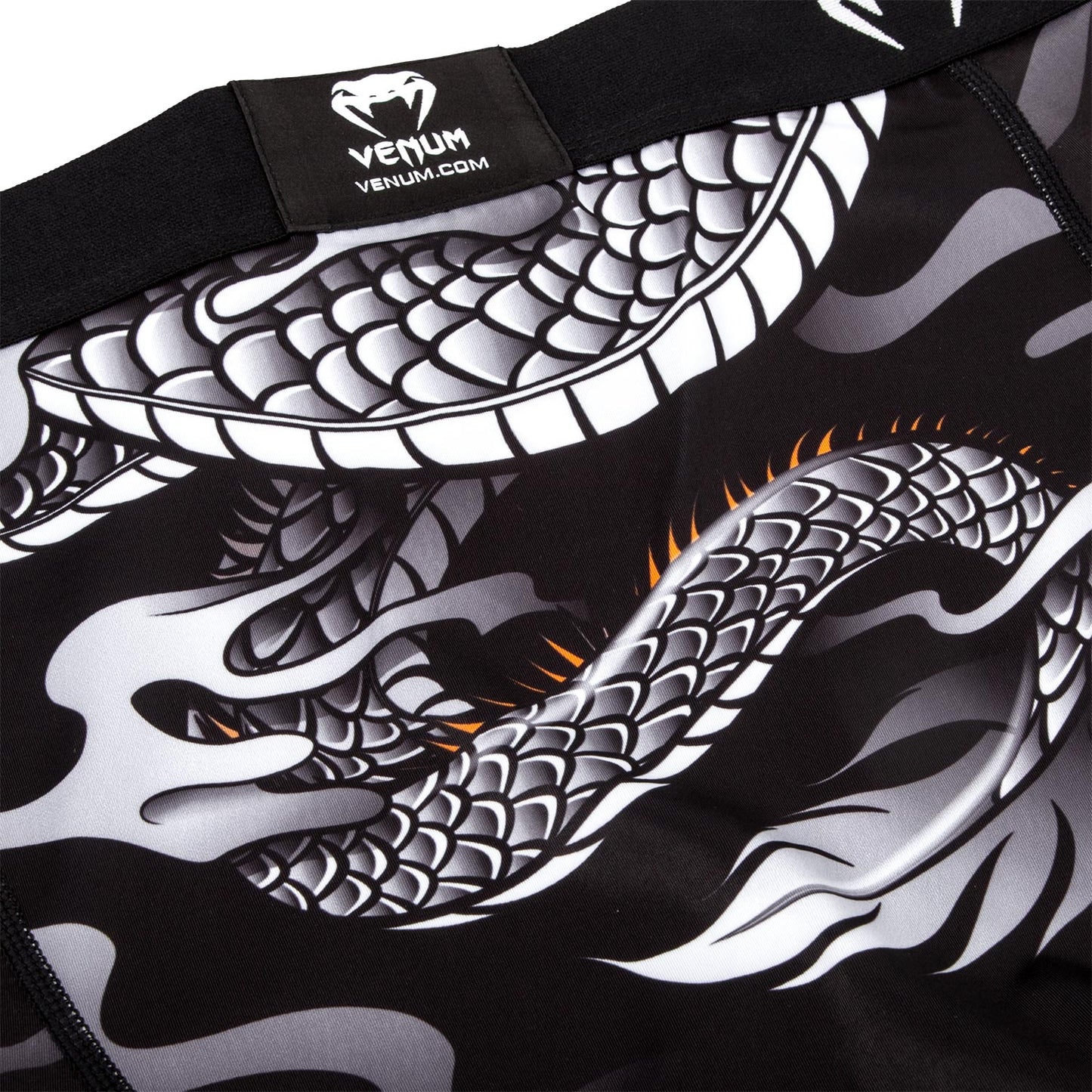 Venum Dragon's Flight Compression Tights - Black/White