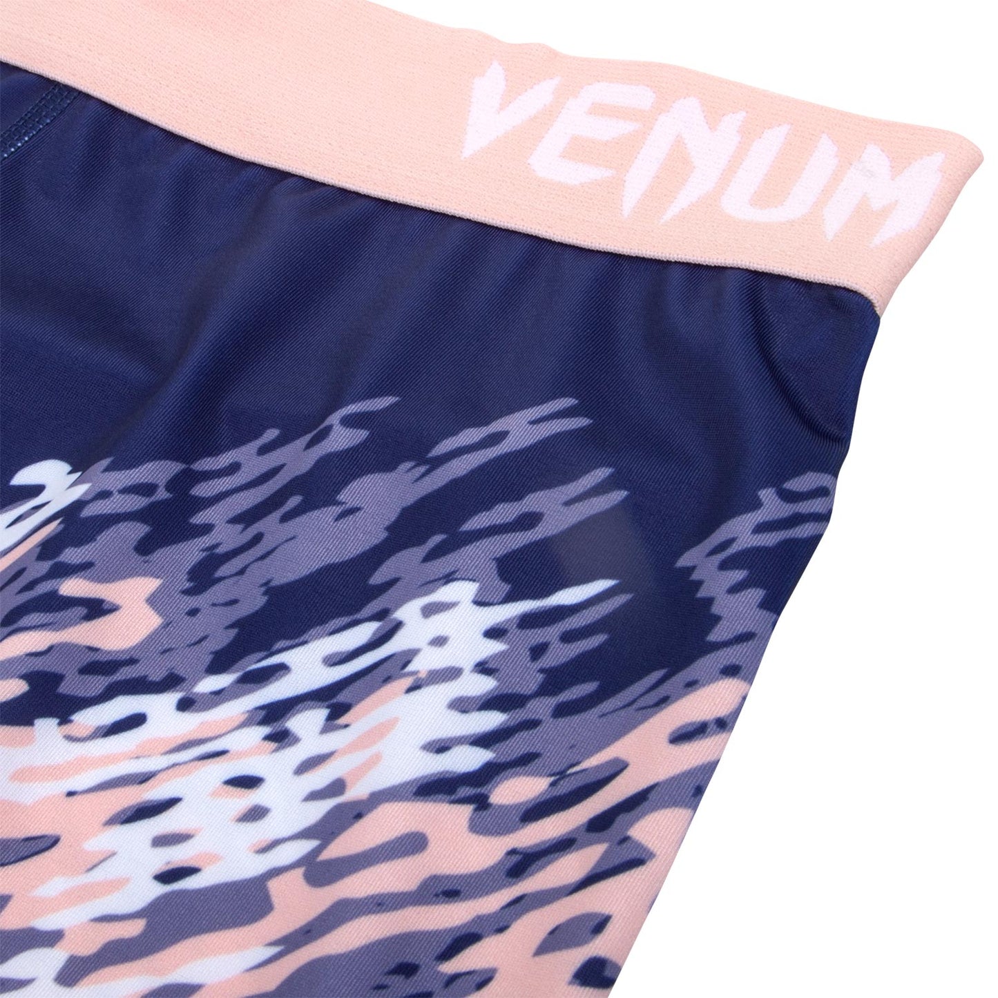 Venum Neo Camo Shorts - Navy Blue/Coral