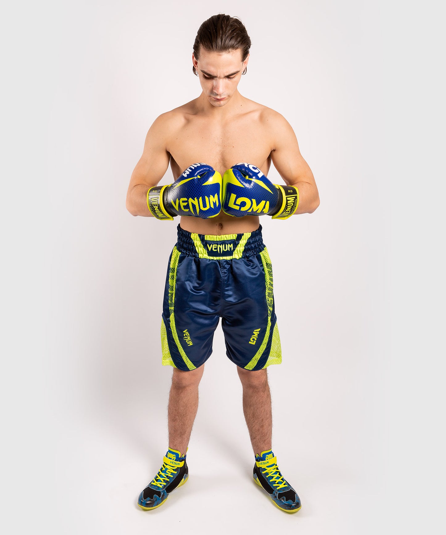 Venum Origins Boxing Short Loma Edition Blue/Yellow