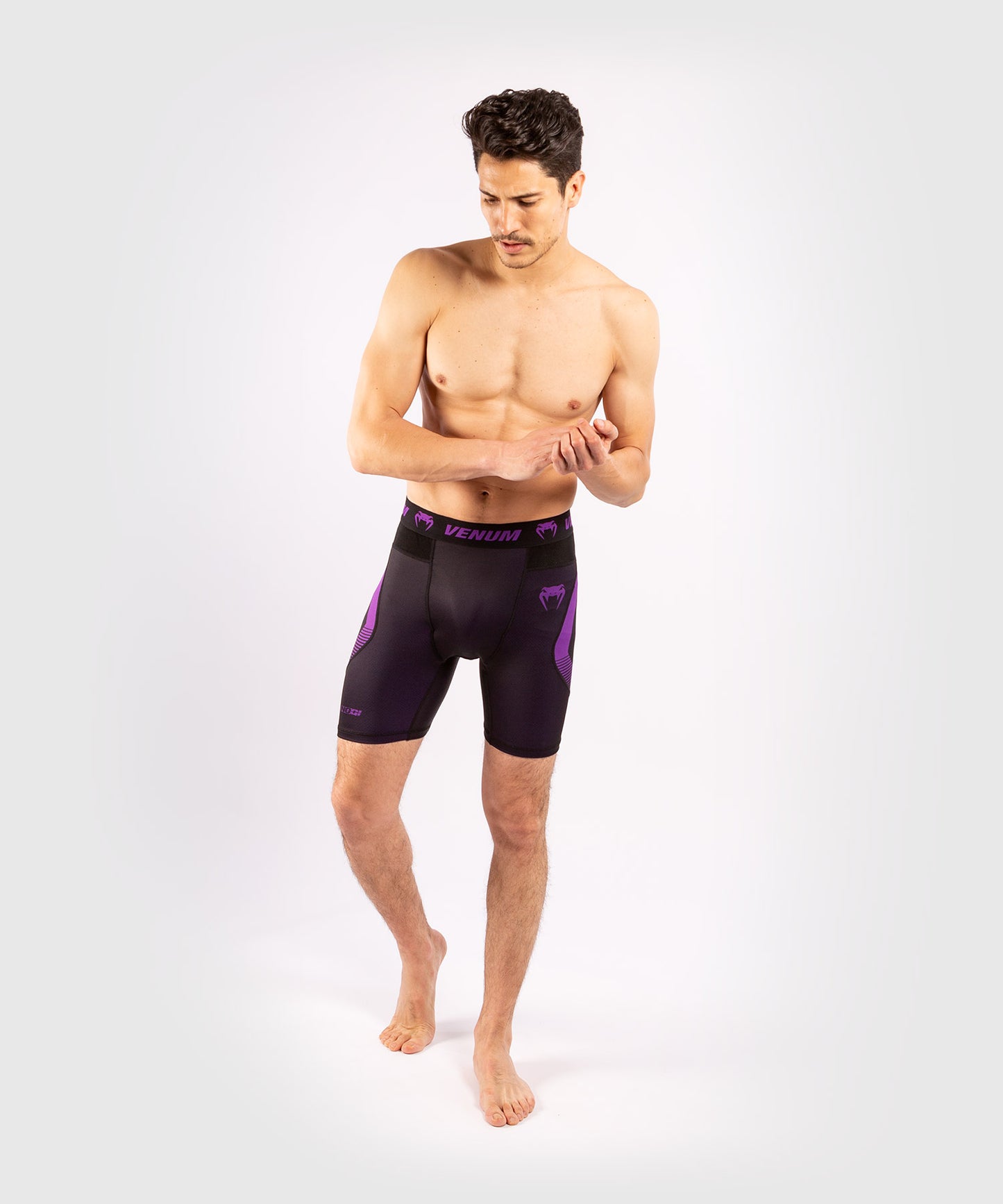 Venum NoGi 3.0 Vale Tudo Shorts - Black/Purple