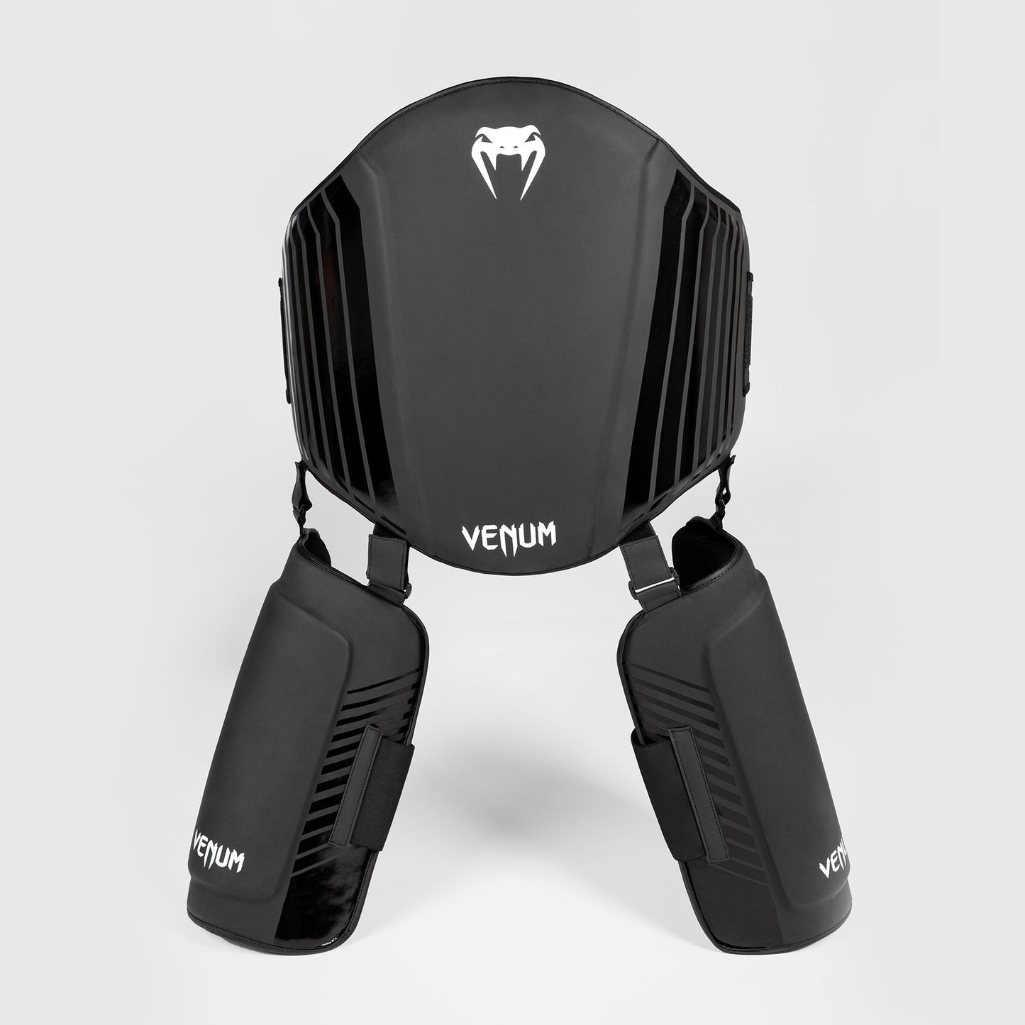 Venum Challenger 腹部及腿部护具 - 黑色/白色