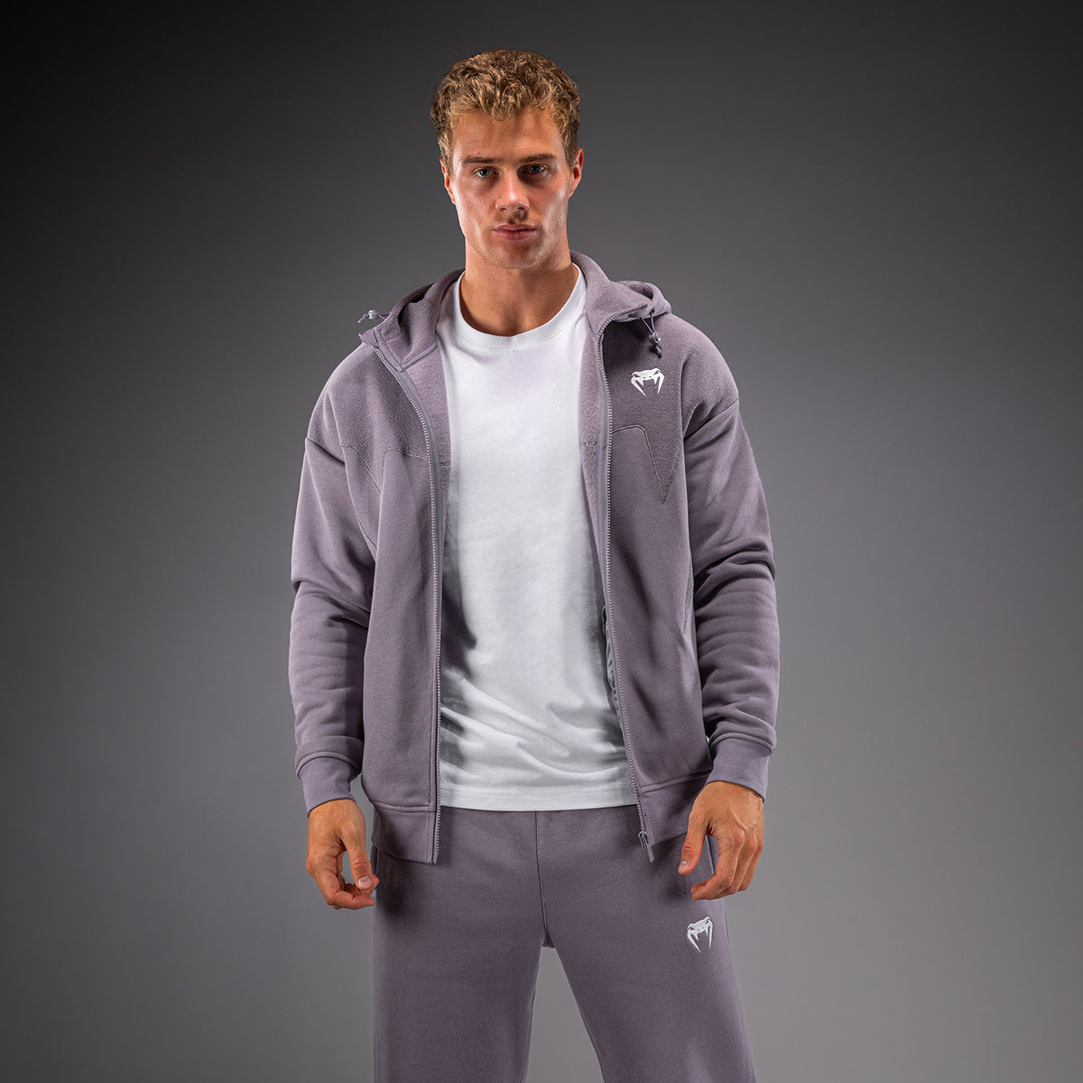 Venum Attack Fleece & Weave 运动夹克 - 薰衣草灰