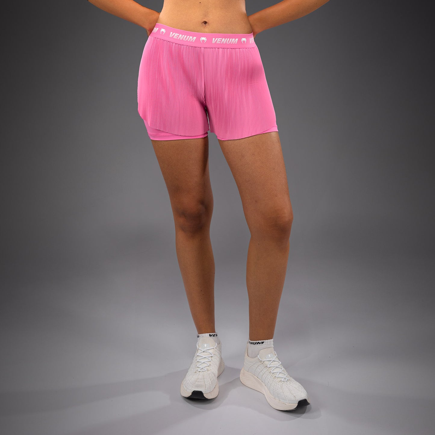 Venum Flowfit 女士训练短裤 – 糖果粉