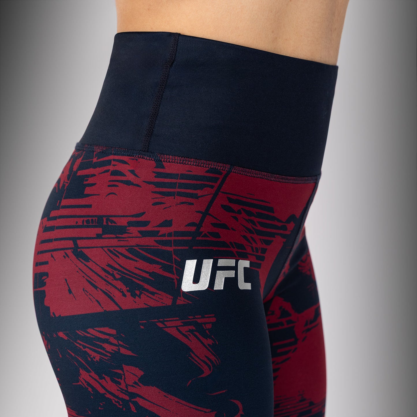 Women's UFC Zenith by Venum 酒红色 Authentic格斗紧身裤