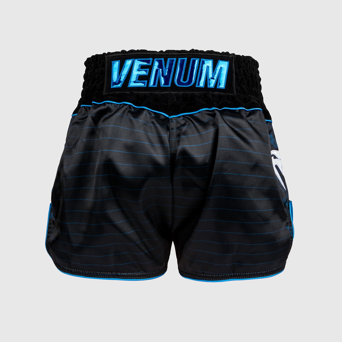 Venum Attack 泰拳短裤 – 黑色/蓝色