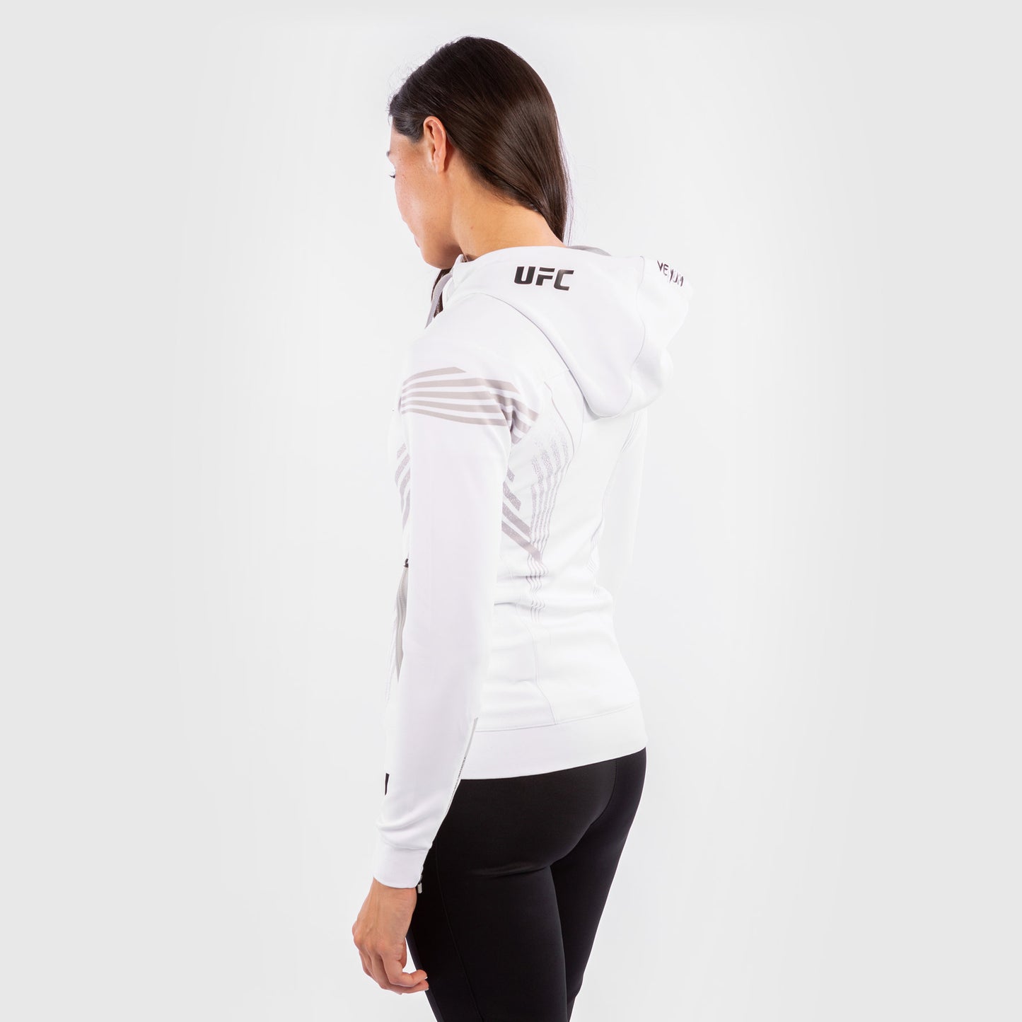 UFC Venum Authentic Fight Night 女士款连帽衫 – 白色