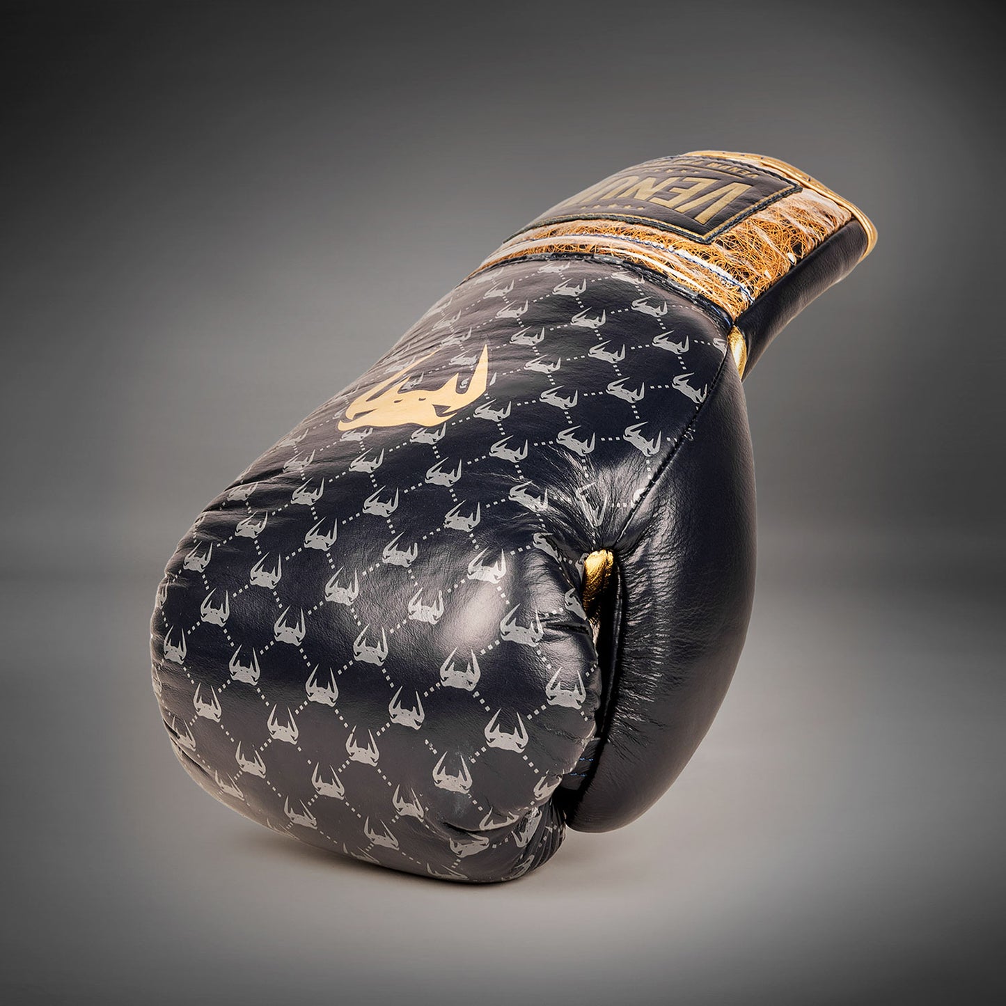 Venum Coco Monogram Pro系带拳击手套 – 州蓝色