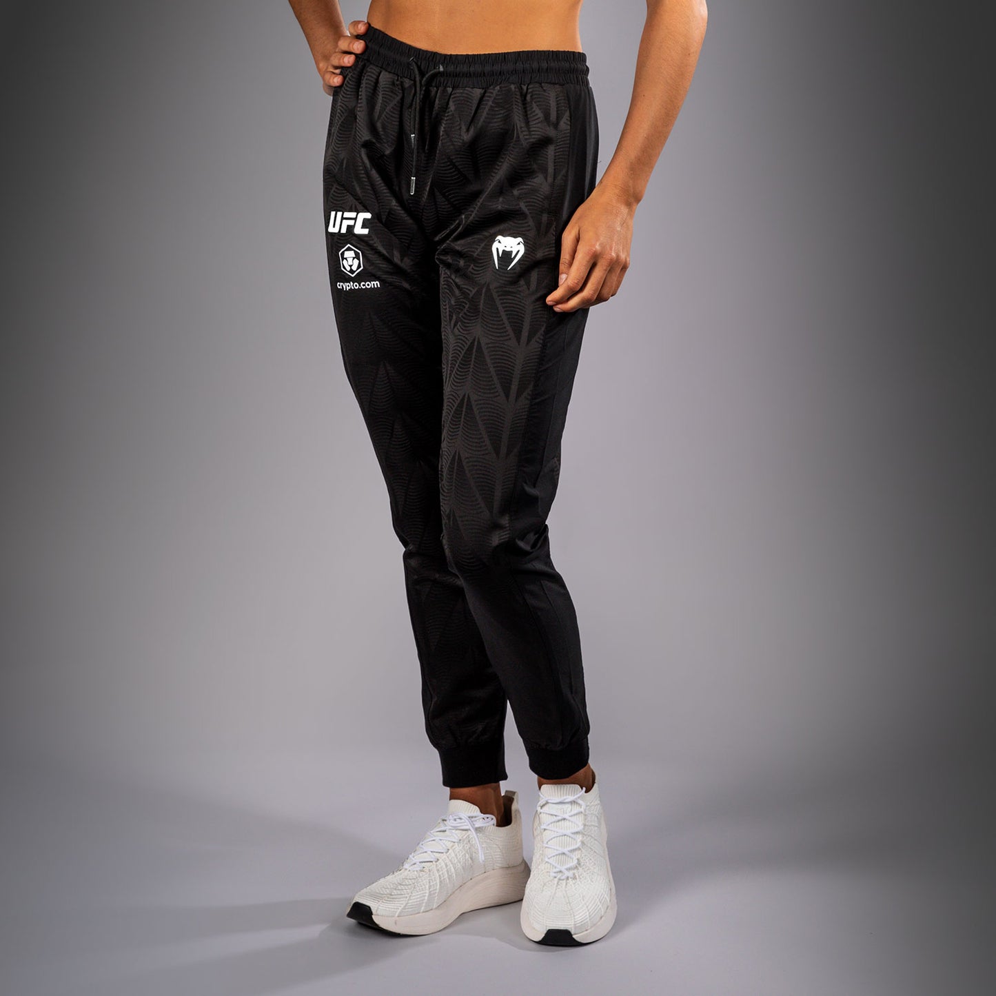 Women's UFC Zenith by Venum 黑色 Authentic格斗夜出场长裤