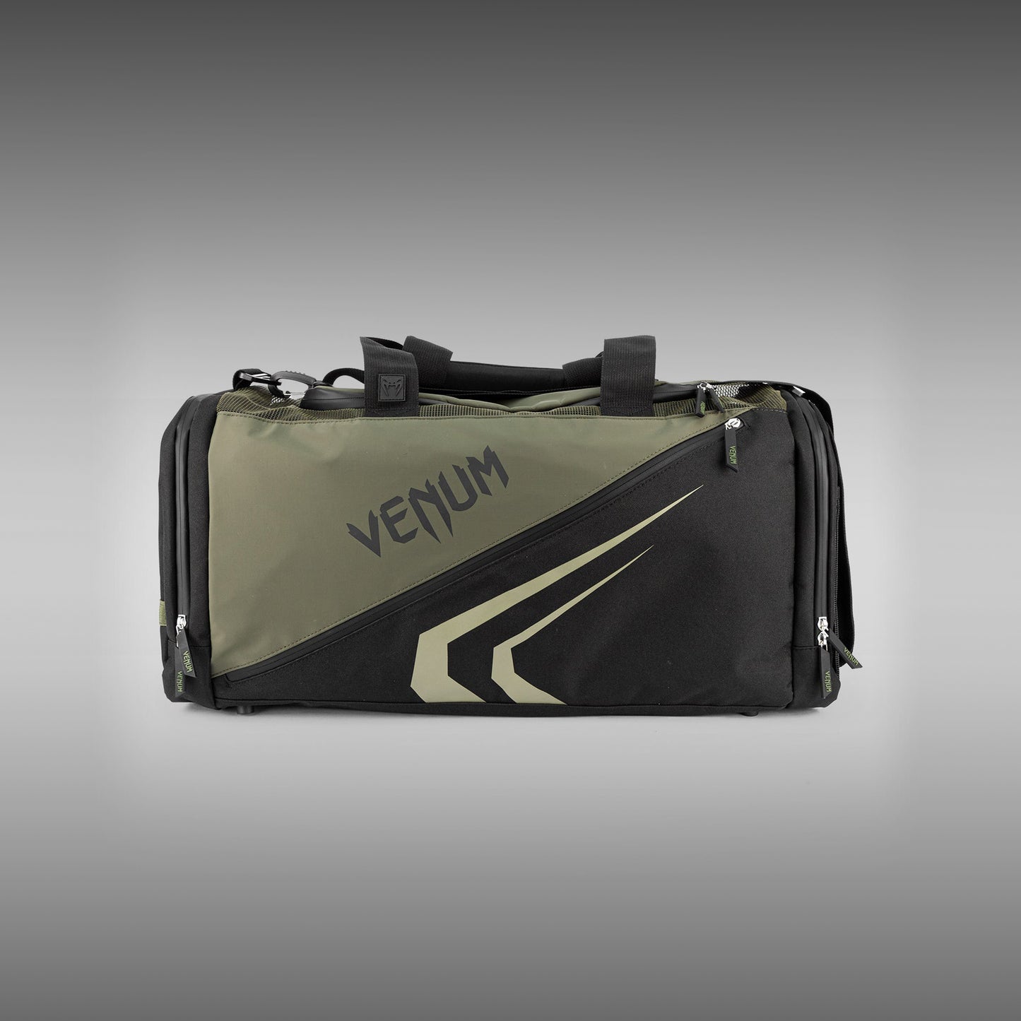 Venum Trainer Lite Evo 运动包（48L）– 卡其色/黑色