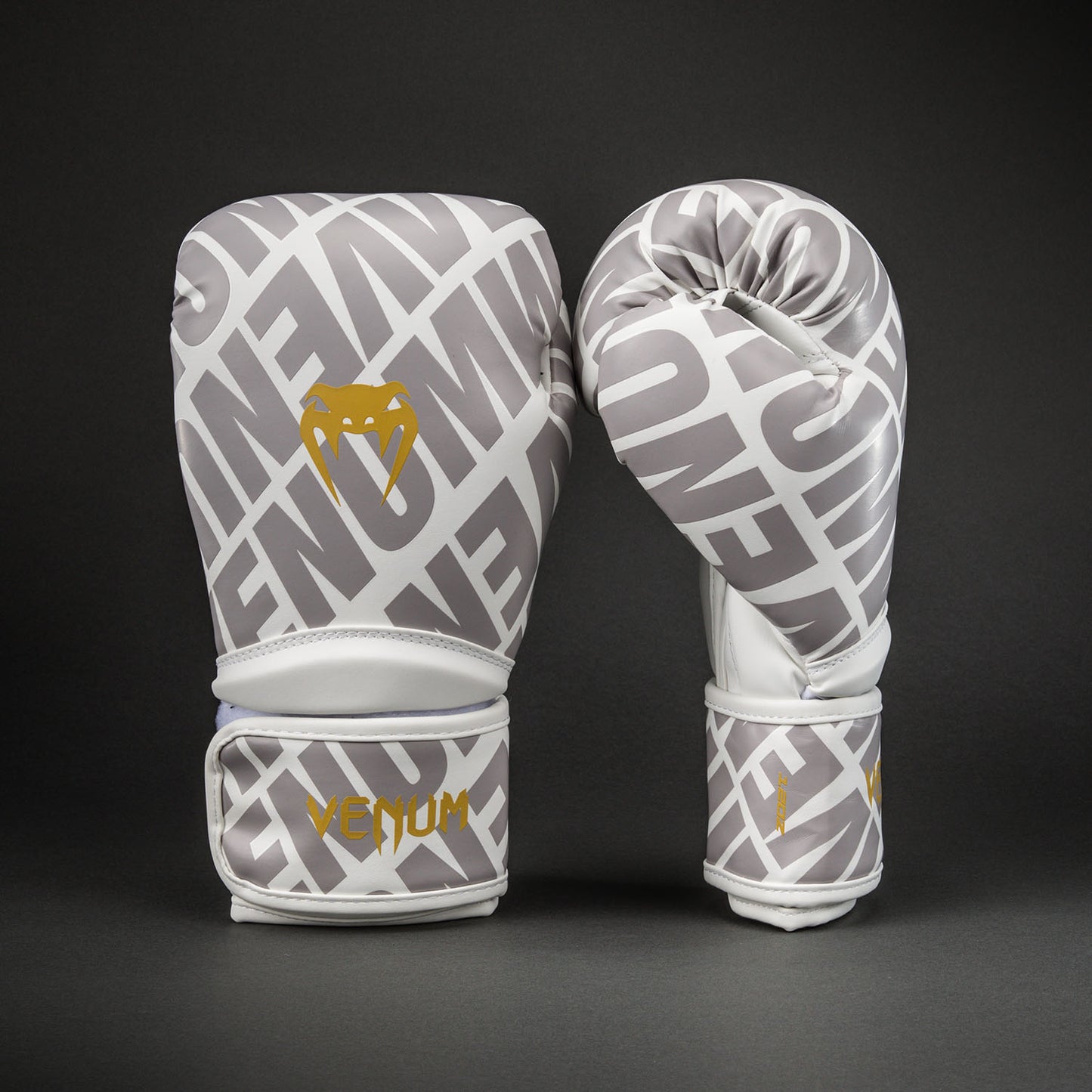 Venum Contender 1.5 XT 3D 拳击手套 – 白色/金色