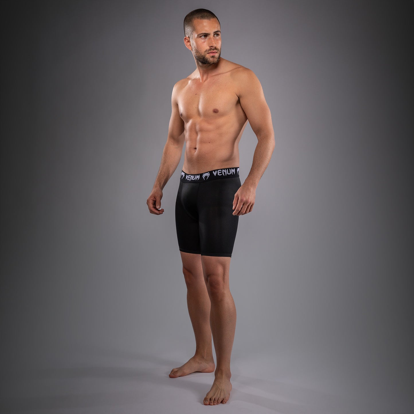 Venum UFC Unity by Venum Authentic Fight Week 男子功能压缩短裤 - 黑色
