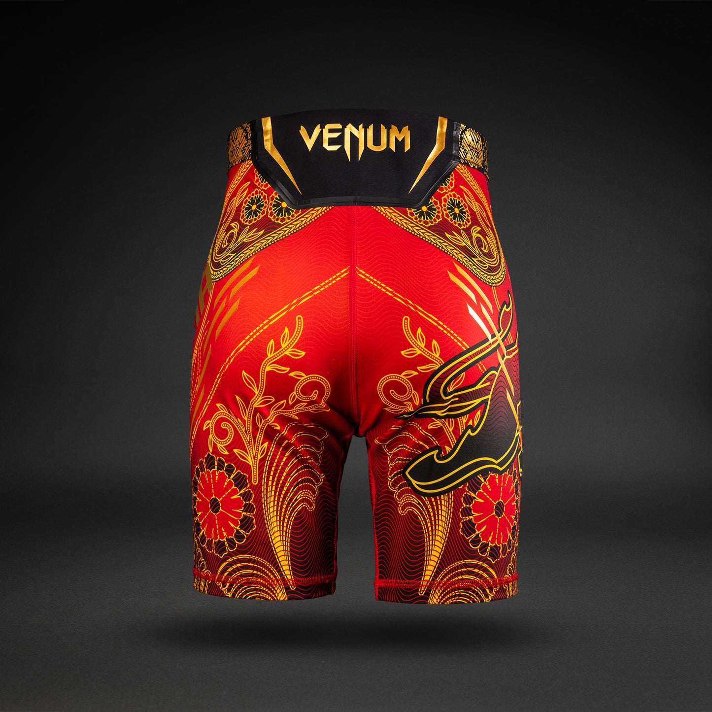 男士Venum UFC Unrivaled Red Ilia Topuria综合格斗短裤
