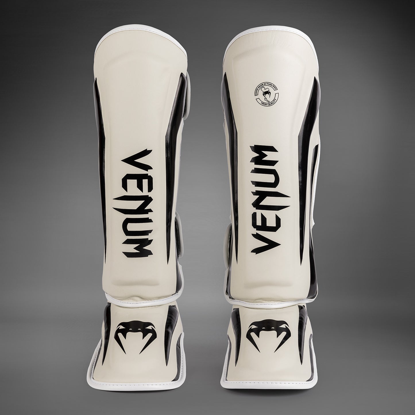 Venum Elite 立式护胫 – 白色/黑色