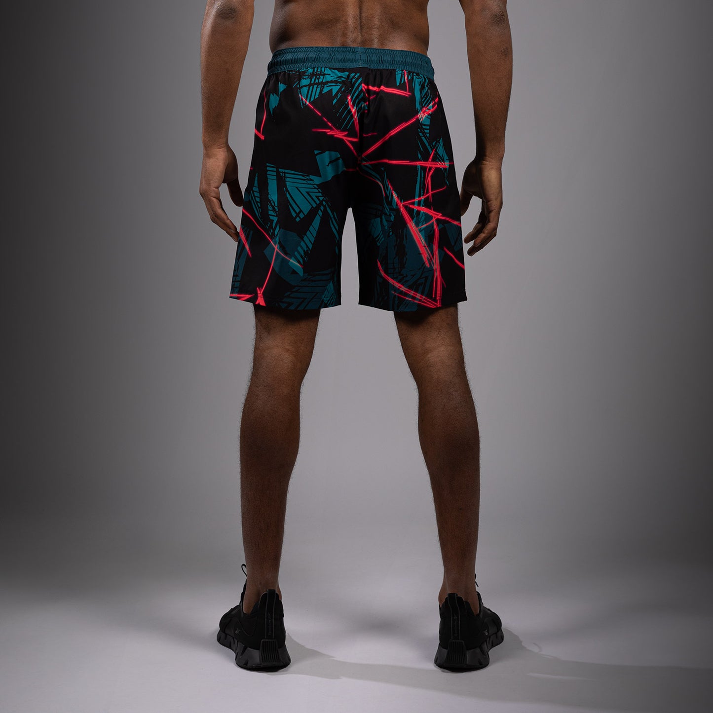 UFC Fusion By Venum Miami Edition 格斗短裤–男士款–黑色