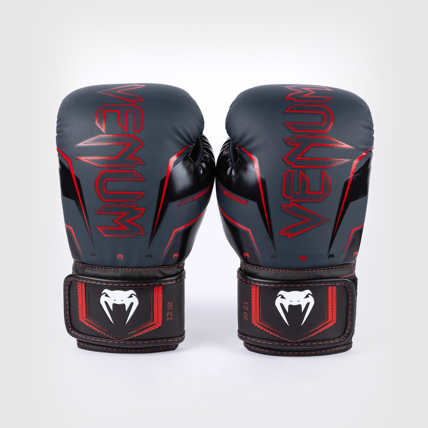 Venum Elite Evo 拳击手套 – 藏青色/黑色/红色