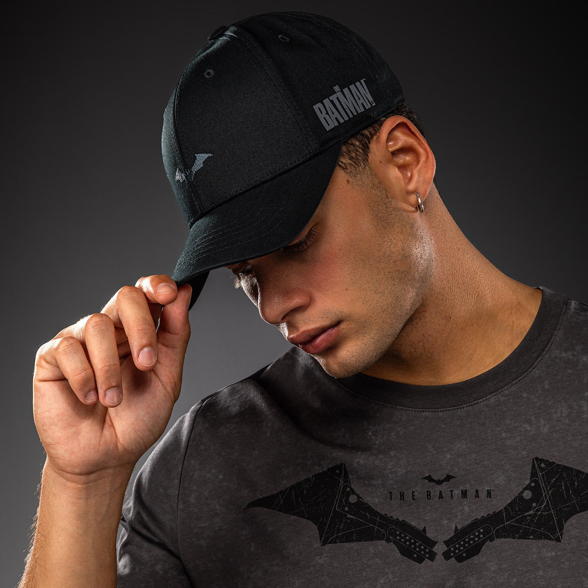 Venum x Batman 帽子 - 黑色/灰色