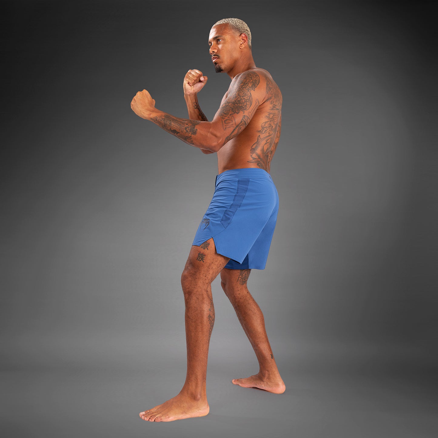 Venum Contender 男士格斗短裤 – 蓝色
