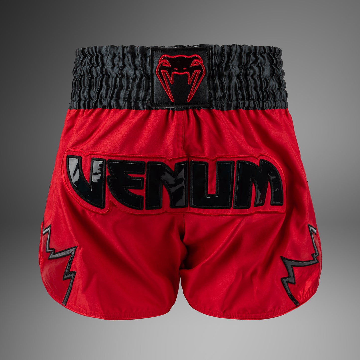 Venum Inferno 泰拳短裤 – 红色/炭灰色/黑色