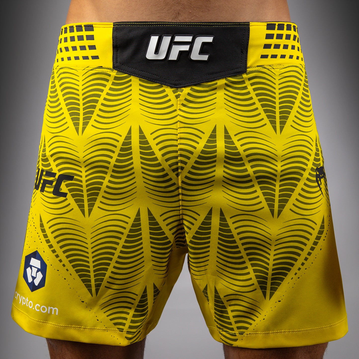 男士UFC Zenith by Venum黄色Authentic格斗短裤Fit格斗短裤