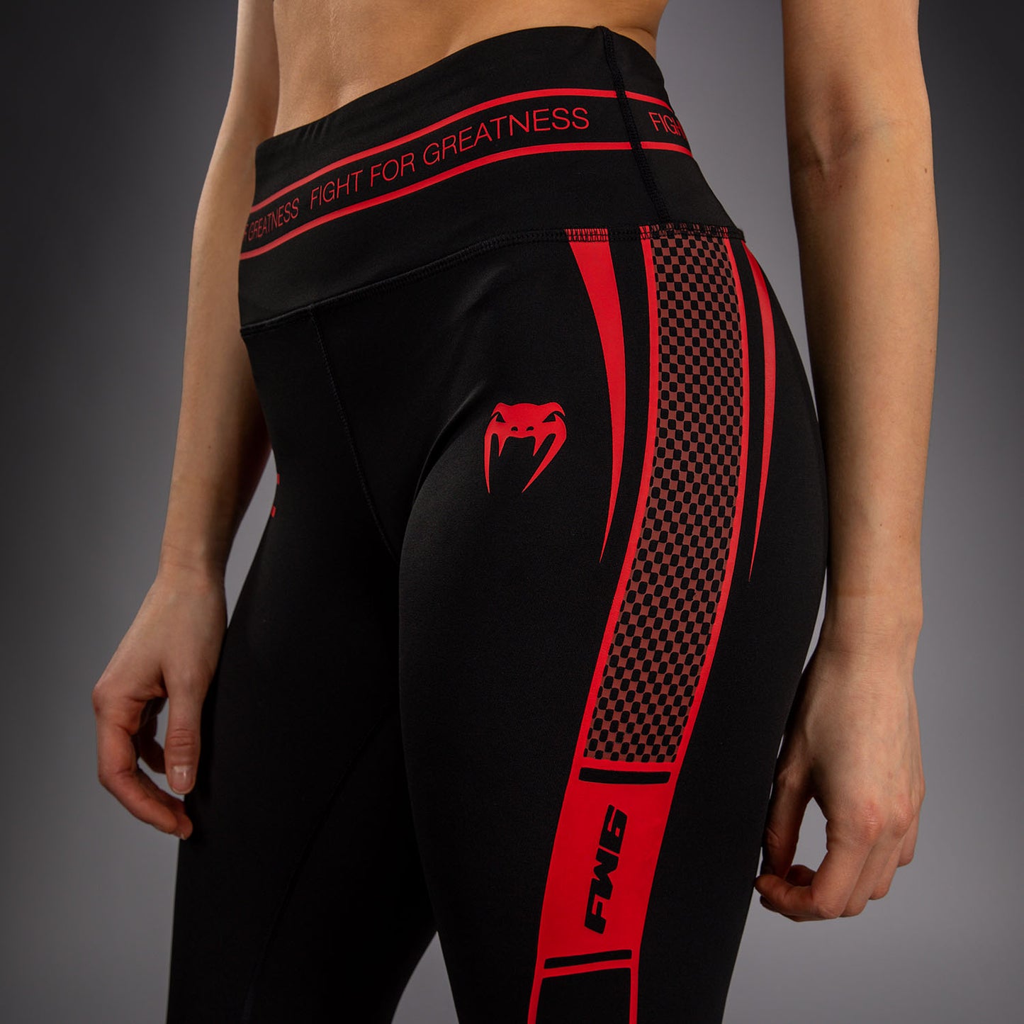 Venum UFC Unity by Venum Authentic Fight Week 女子功能压缩长裤 - 黑色