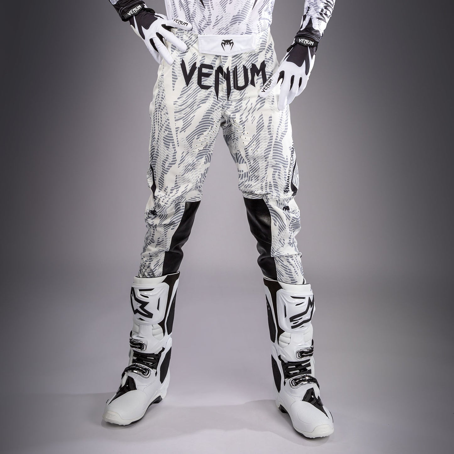 Venum MX Elite 越野摩托骑行裤 - 白色