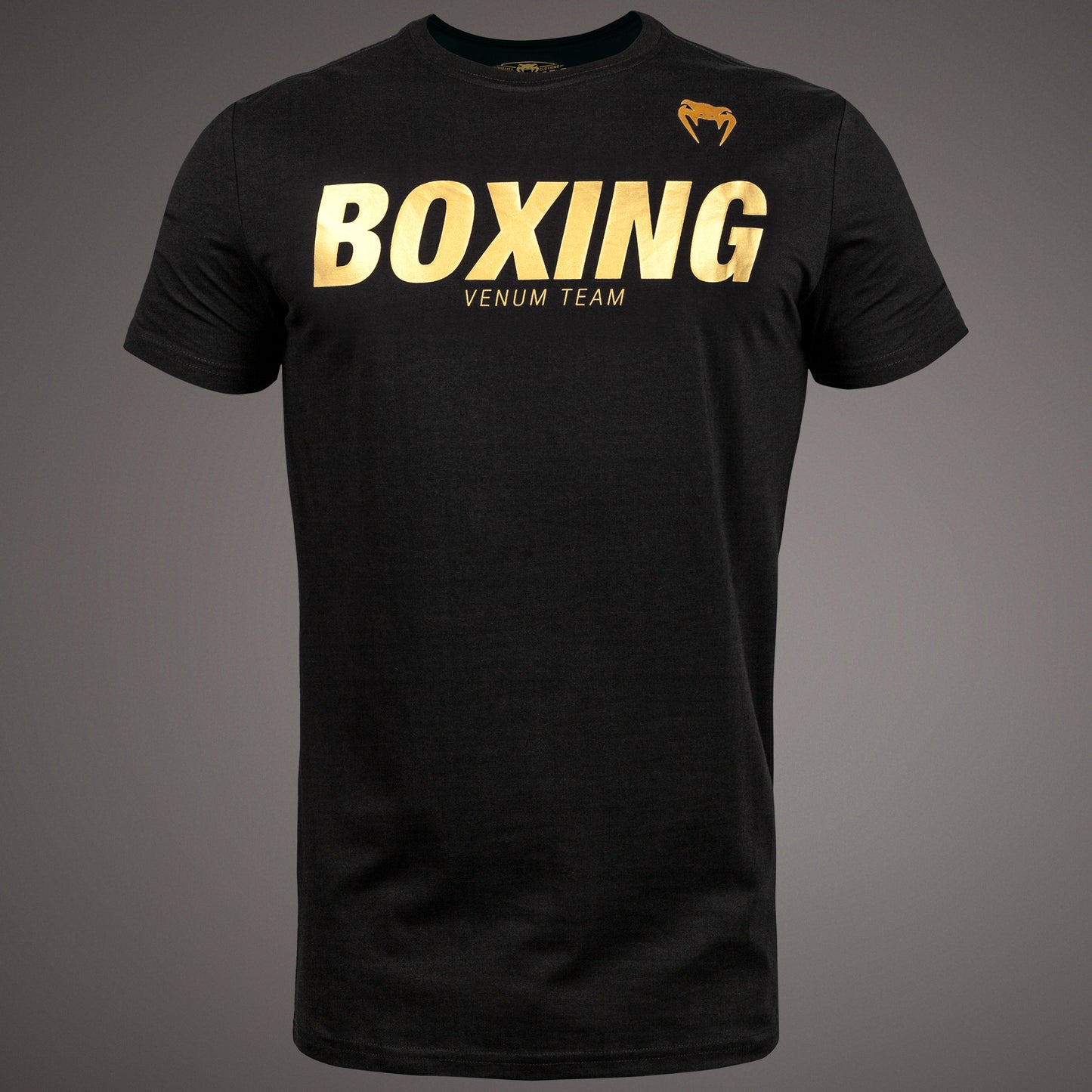 Venum Boxing VT T恤 – 黑色/金色