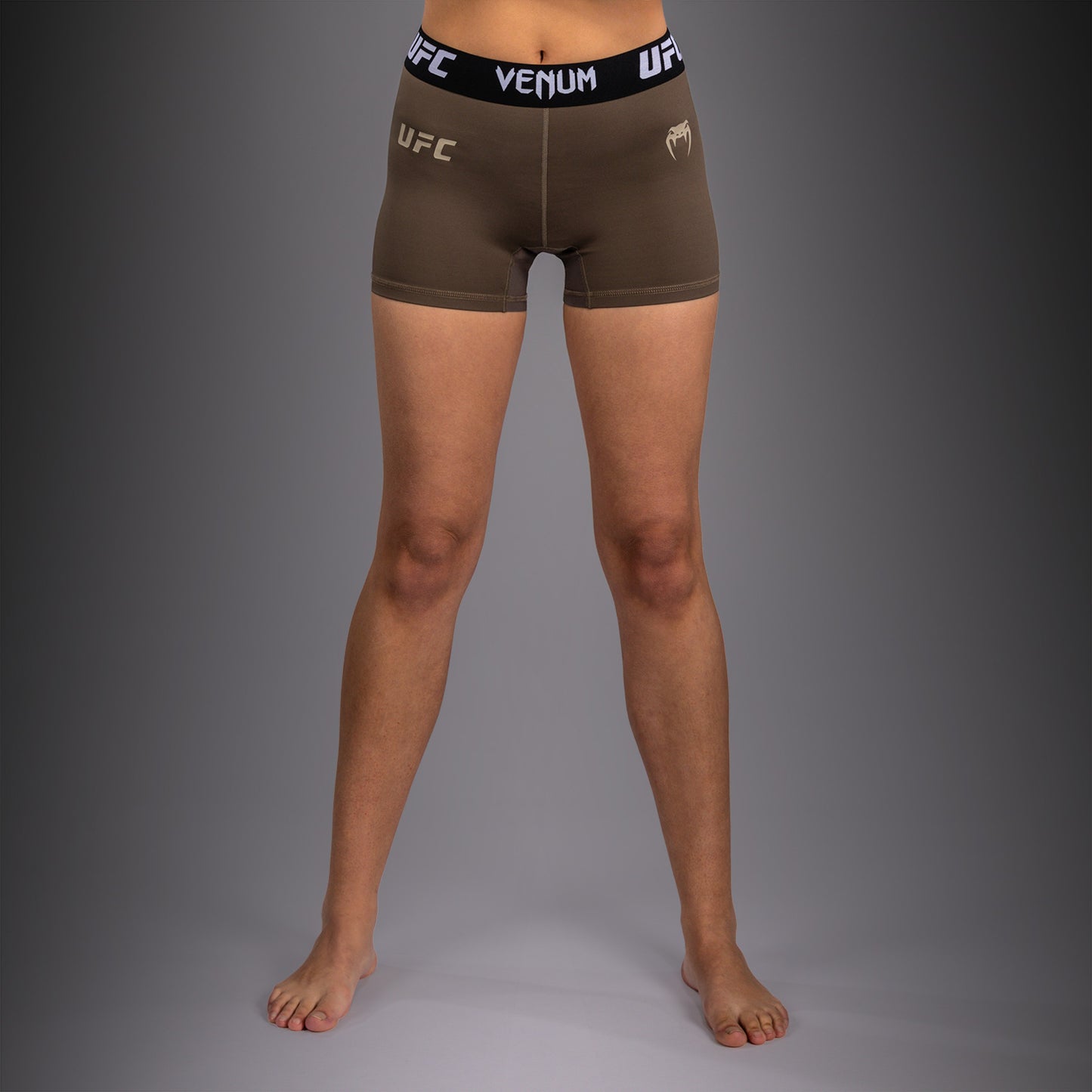 Venum UFC Unity by Venum Authentic Fight Week 女子功能压缩短裤 - 棕色