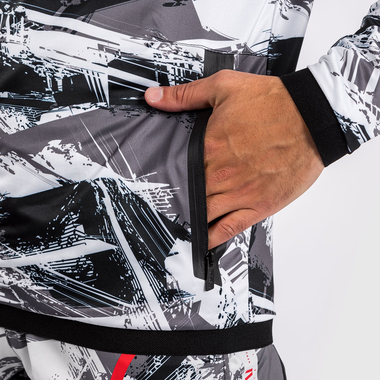 Venum Electron 3.0 连帽衫 – 灰色/红色