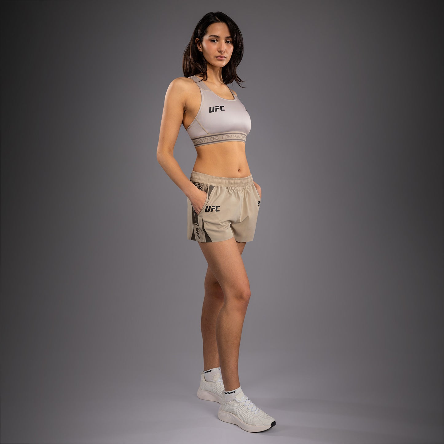 Venum UFC Unity by Venum Authentic Fight Week 女子功能短裤 - 沙色