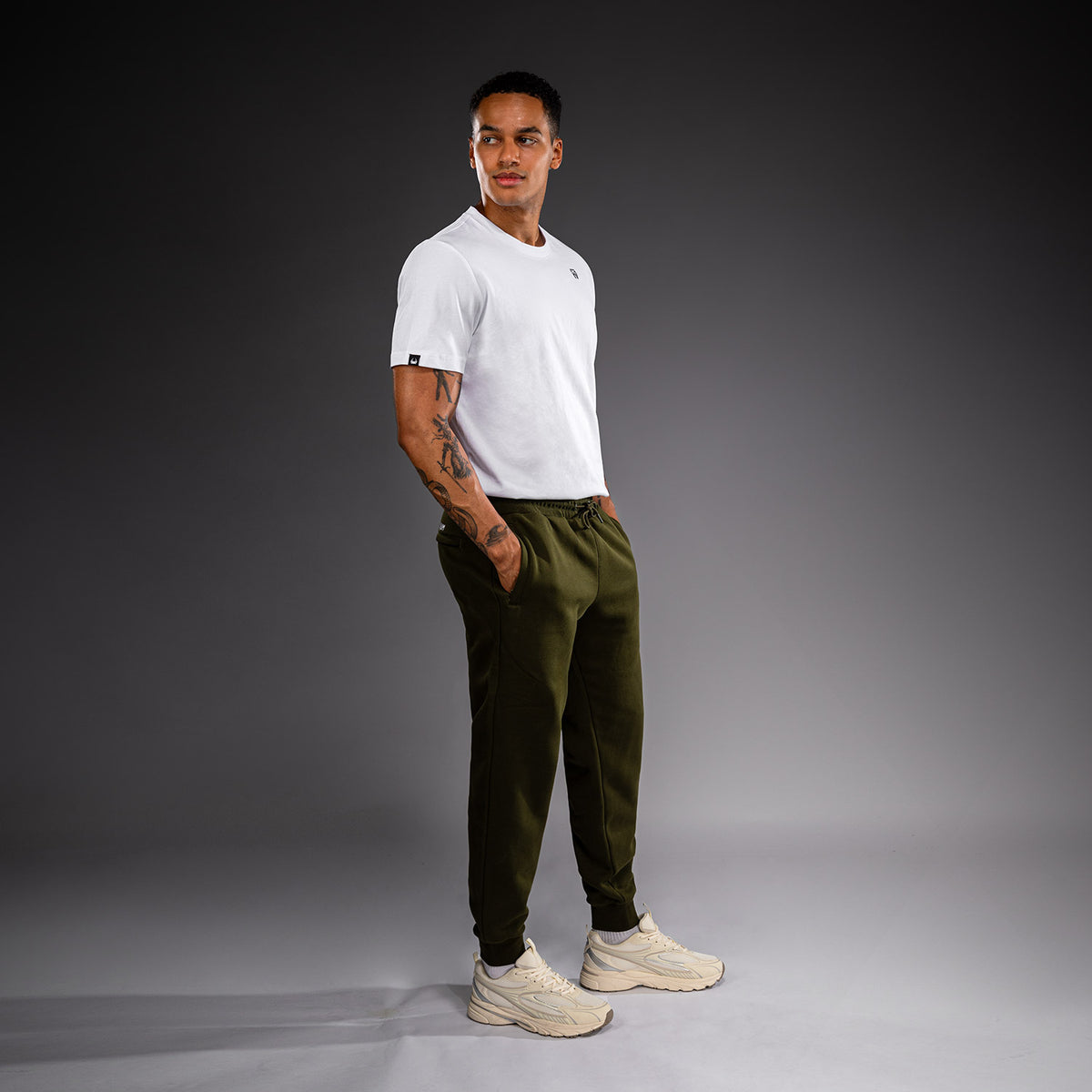 Venum Attack Fleece & Weave 慢跑裤 - 卡其色