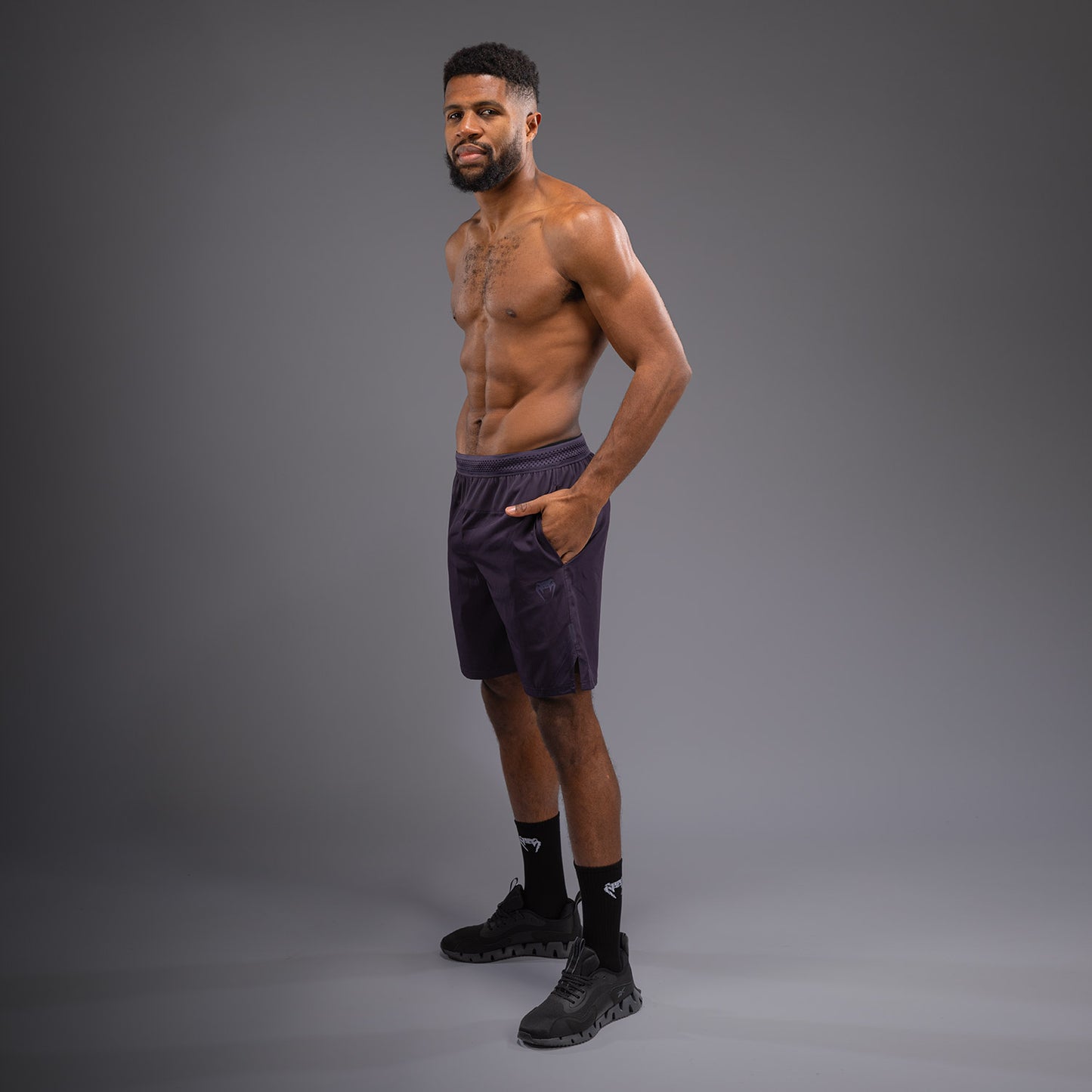Venum G-Fit Air 男士训练短裤 – 深紫色