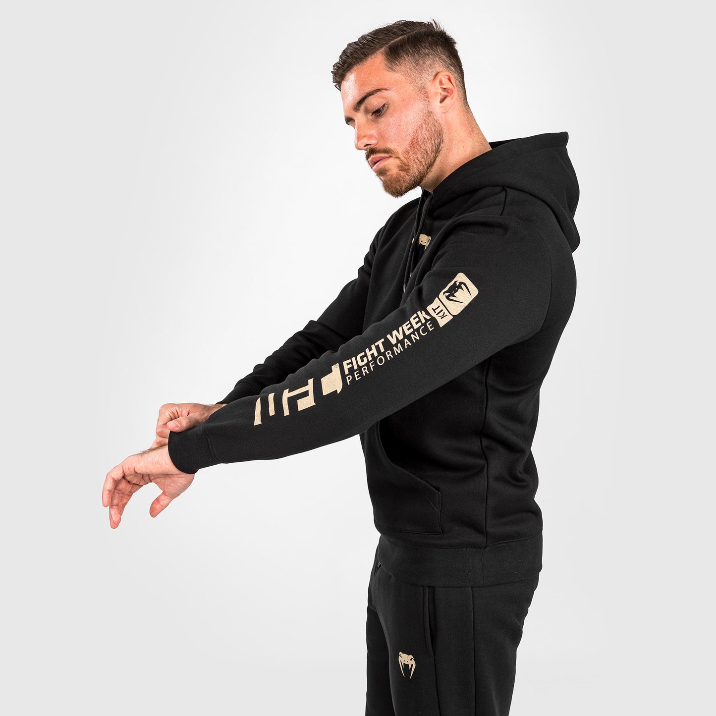 UFC Adrenaline by Venum Fight Week 男士连帽衫 – 黑色