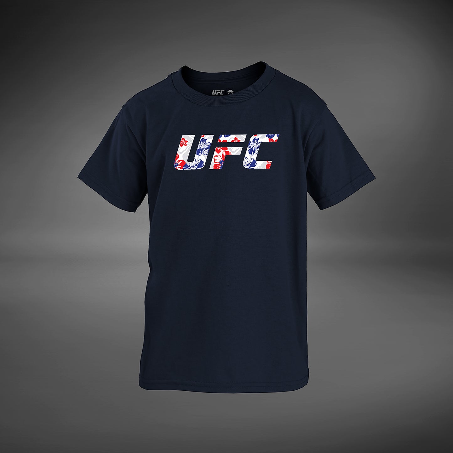 Kids UFC Unrivaled by Venum 藏青色Max Holloway棉质T恤