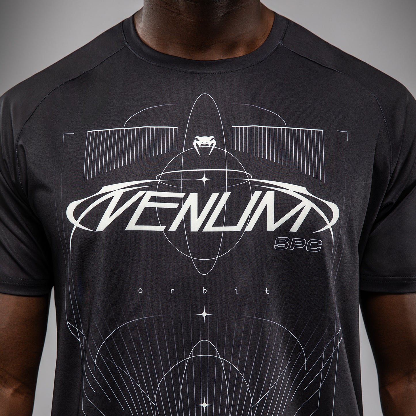 Venum Eclipse Dry Tech T恤 – 黑色/银色