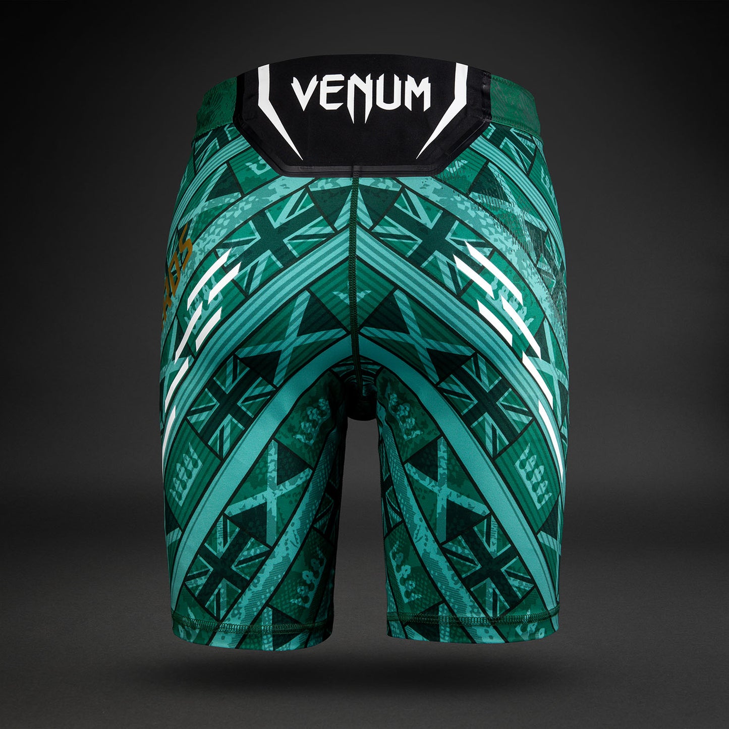 Men's UFC Unrivaled by Venum 绿色Leon Edwards 综合格斗短裤