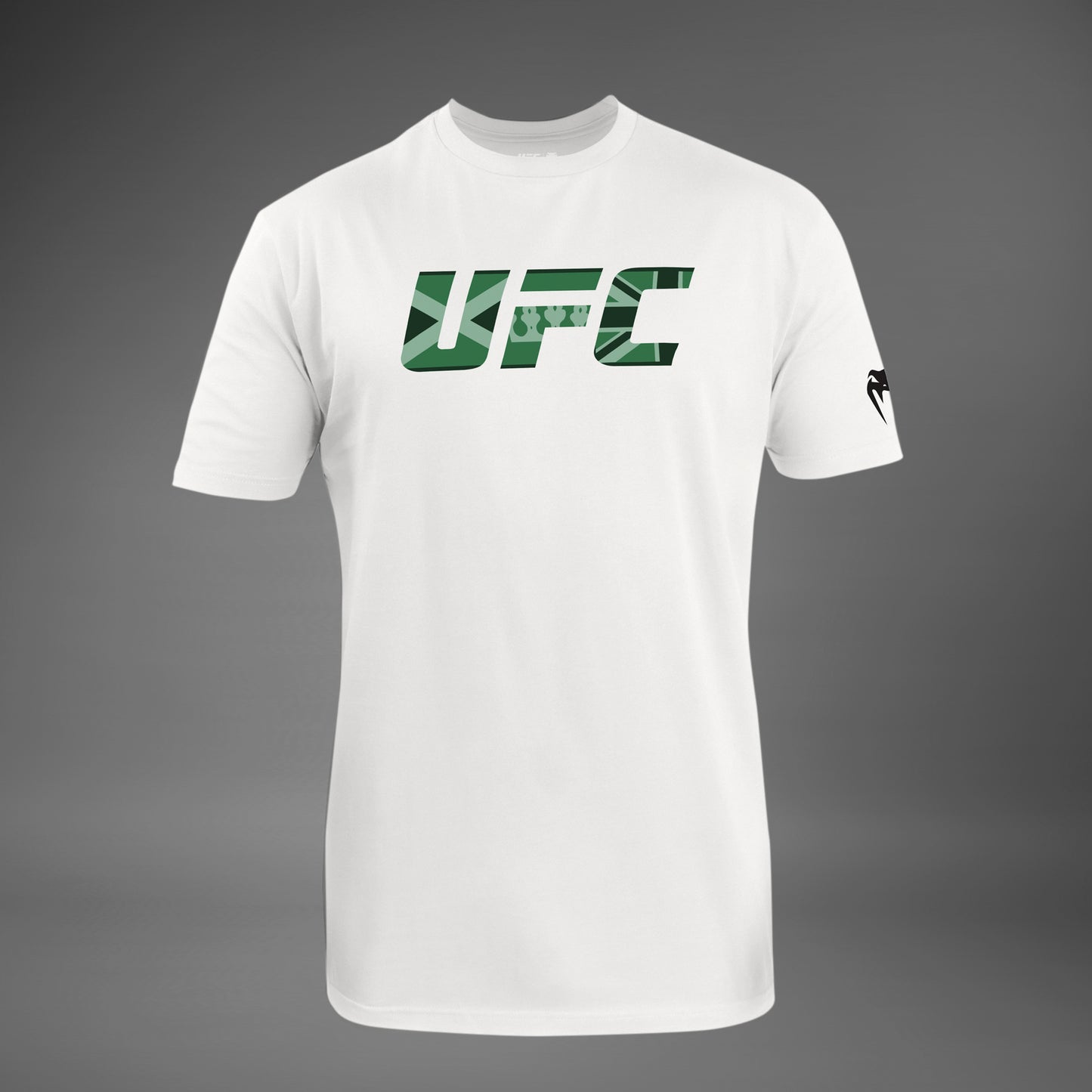 男士Venum UFC Unrivaled 白色Leon Edwards T恤
