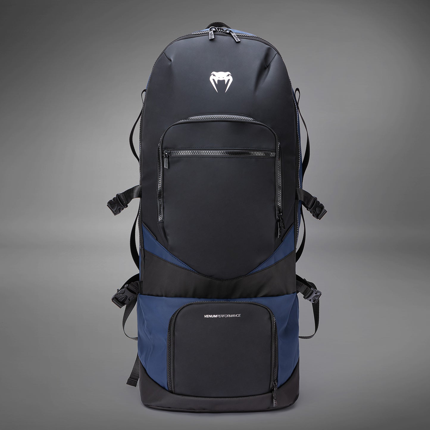 Venum Evo 2 Xtrem 背包（50-63L）– 黑色/蓝色
