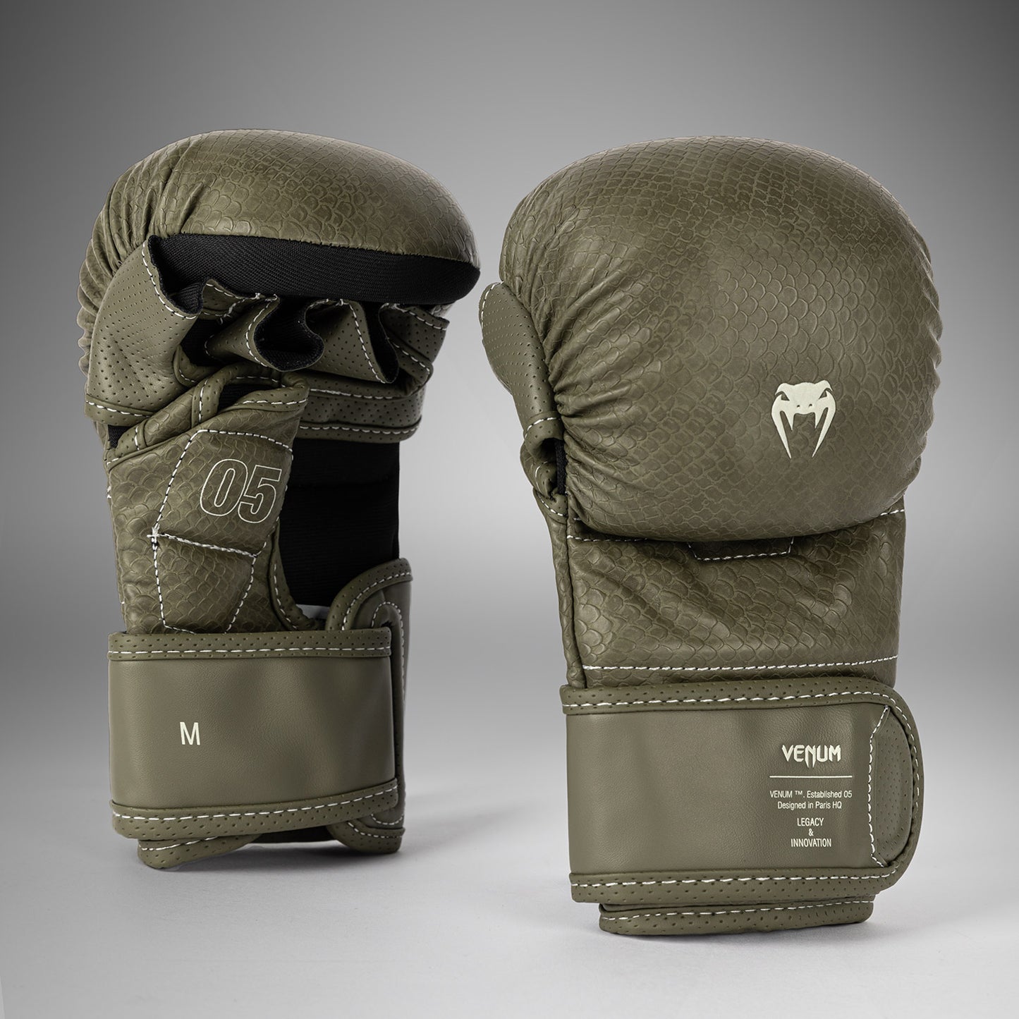 Venum Impact Evo Scales MMA手套 – 军绿色